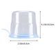 thumbnail image 4 of 20pcs Round Baked Food Case Durable Packing Box Disposable Box Saver Transparent Plastic Box With Lids (Blue), 4 of 8