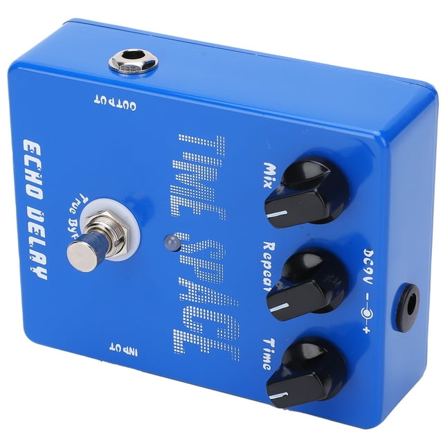 Odorkle DC 9V Digital Effect Pedal Guitar Delay Pedal Mini Effect Pedal Musical Instrument Accessories 30mA