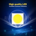 thumbnail image 4 of Ruiandsion  H9B  LED White Light Bulbs Headlamp Beam 3030 12SMD 1200LM 6000K 10-30v for KIA Borrego Hyundai Optima Sedona, 4 of 8