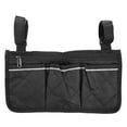 thumbnail image 2 of Organizador lateral para silla de ruedas, bolsa lateral multifuncional para silla de ruedas, bolsa para reposabrazos, accesorios para reposabrazos de silla de ruedas, diseño revolucionario, 2 of 8