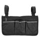 thumbnail image 5 of Bolsa Lateral para Silla de RuedasNegra Bolsa Lateral para Silla de Ruedas Multifuncional Bolsa para Colgar Reposabrazos Organizador Accesorios para Silla de Ruedas Bolsa para ANGGREK Otros, 5 of 8