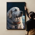 thumbnail image 6 of Great Pyrenees Dog Wall Decor - Space Wall Decor - Space Wall Art - Funny Dog Wall Art Poster - Cute Dog Home Decor - Dog Themed Gifts, 6 of 6
