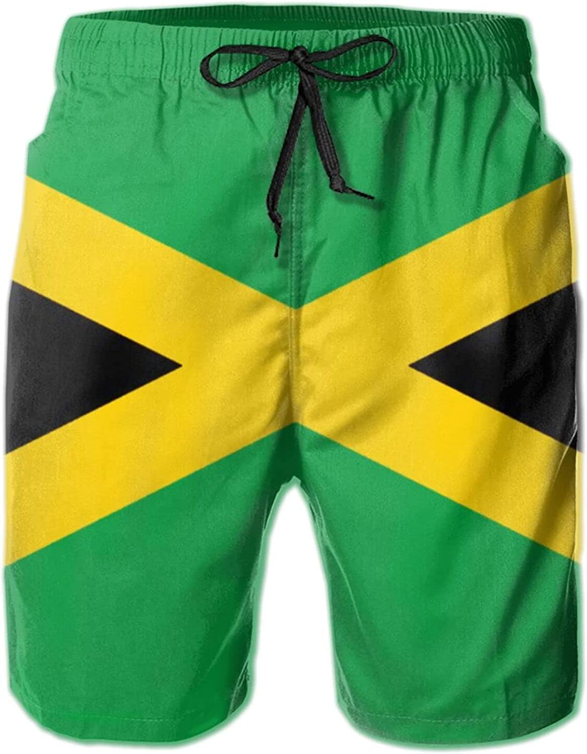 Men's Jamaica Flag Swim Trunks Mans Shorts Summer Swim Trunks S-3XL ...