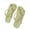 Green, variant on ibiyuan Womens Flip Flops Thong Sandals for Women Wide Non- Rubber Sole Outdoor Slippers for Women Lightweight Jelly Shoes Women