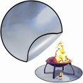 thumbnail image 2 of BBQ Cooking Element and Fire Pit Mat Round Mat, 11" High Temperature Fire Pit Under Grill Mat Fire Retardant Deck Protector for Solo Bbq, 2 of 4