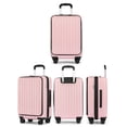 thumbnail image 5 of Front Open Carry On Luggage Laptop Compartment 100%PC TSA Lock Spinner Wheels 20" Lightweight Hardside Suitcase, 5 of 8
