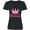 AB-Black, variant on Inktastic Yes I Am the Princess Crown Women's V-Neck T-Shirt
