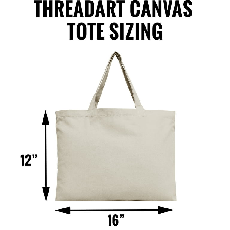 Jersey Shore, Taffy Pattern (100% Cotton Canvas Reusable Tote Bag