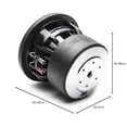 thumbnail image 2 of Skar Audio ZVX-8 D4 Dual 4 Ω SPL Subwoofer 900W RMS, 2 of 6