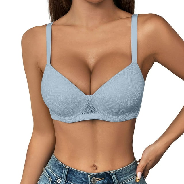 Womens Bralette Cut Underwire Demi Bralettes Full Coverage Smooth Comfortable Bra