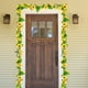 thumbnail image 5 of Vides de Girasol de Simulación, Decoración de Flores de Pared para Interiores, 28 Girasoles medianos (1 tira), 5 of 6