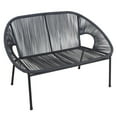 thumbnail image 1 of Plata Import Black Acapulco Bench, 1 of 6