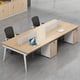 thumbnail image 4 of Commercial Clerk Office Desks Modern Combination Simplicity Wood Office Desks Write Laptop Escritorio Ordenador Furniture QF50OD My Lux Decor Round, 4 of 12