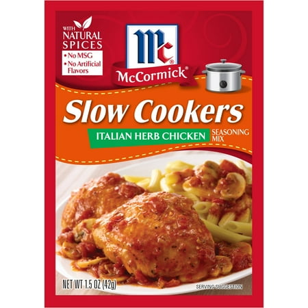 Mccormick Slow Cookers Italian Chicken