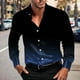 thumbnail image 1 of Seeotter Mens Stretch Dress Shirts Solid Long Sleeve Button Down Shirts Formal Casual Business Prom Party Wedding, 1 of 7
