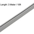 thumbnail image 3 of Uxcell Length U Seal Edge Trim Fits 1/64" - 1/16" Grey 10 Feet, 3 of 5