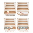 thumbnail image 5 of Stair Treads for Wooden Steps, Coastal Crab Peel and Stick Stair Treads with Reusable Adhesive, Vintage Summer Beach Coral Ocean Non Slip Indoor Stairs Runner Rugs Mats for Elders Dogs 8"x30" 4PCS, 5 of 7