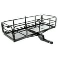 thumbnail image 2 of HECASA 60"x 24"x 14" Folding Hitch Mount Cargo Carrier Rack Basket Trailer 500 LB Capacity for 2" Receiver, 2 of 13