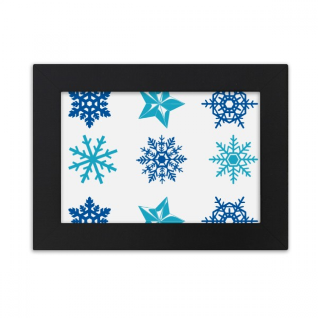 Circle mas Snowflake Illustration Desktop Photo Frame Ornaments Picture Art Painting