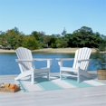 thumbnail image 2 of Chaise Adirondack Classique d'Extérieur (Ensemble de 2) en Blanc, 2 of 8
