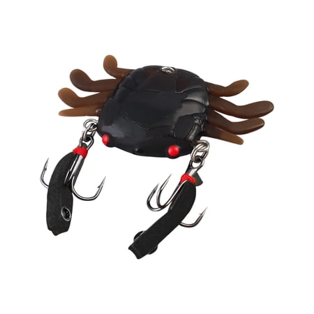 Artificial Soft Crabs Lures Jigs Head Swimbait Tackle for Saltwater/Freshwater Squid Crabs Fishing Baits