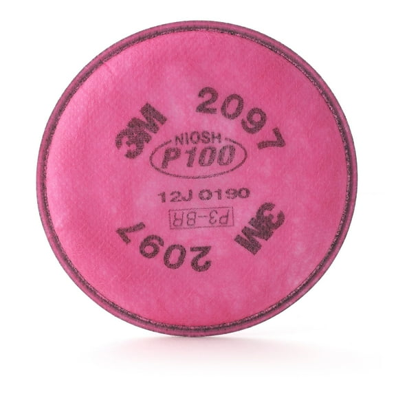 3M Particulate Filter P100 Nuisance Level Organic Vapor 2/PK 2097