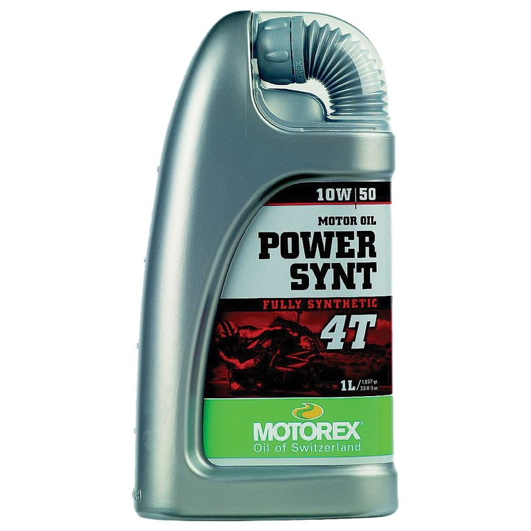 Motorex Power SYNT 4T Oil 10W50 1 Liter (ea) for Motorcycles-ZZ