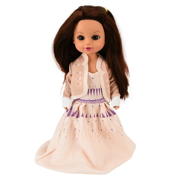 Muneca Para Ninas Munecas Para Bebes Inofensivas Articuladas Lindas Respetuosas Con El Medio Ambiente De 14 Pulgadas Para Ninos Para Regalo Higoodz Girls Doll Bodega Aurrera en linea