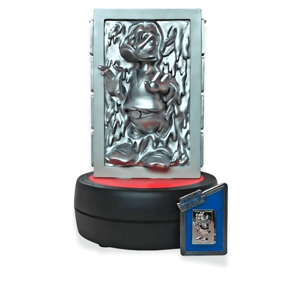 Disney Star Wars Weekends Donald Duck Carbonite Collectible Figure