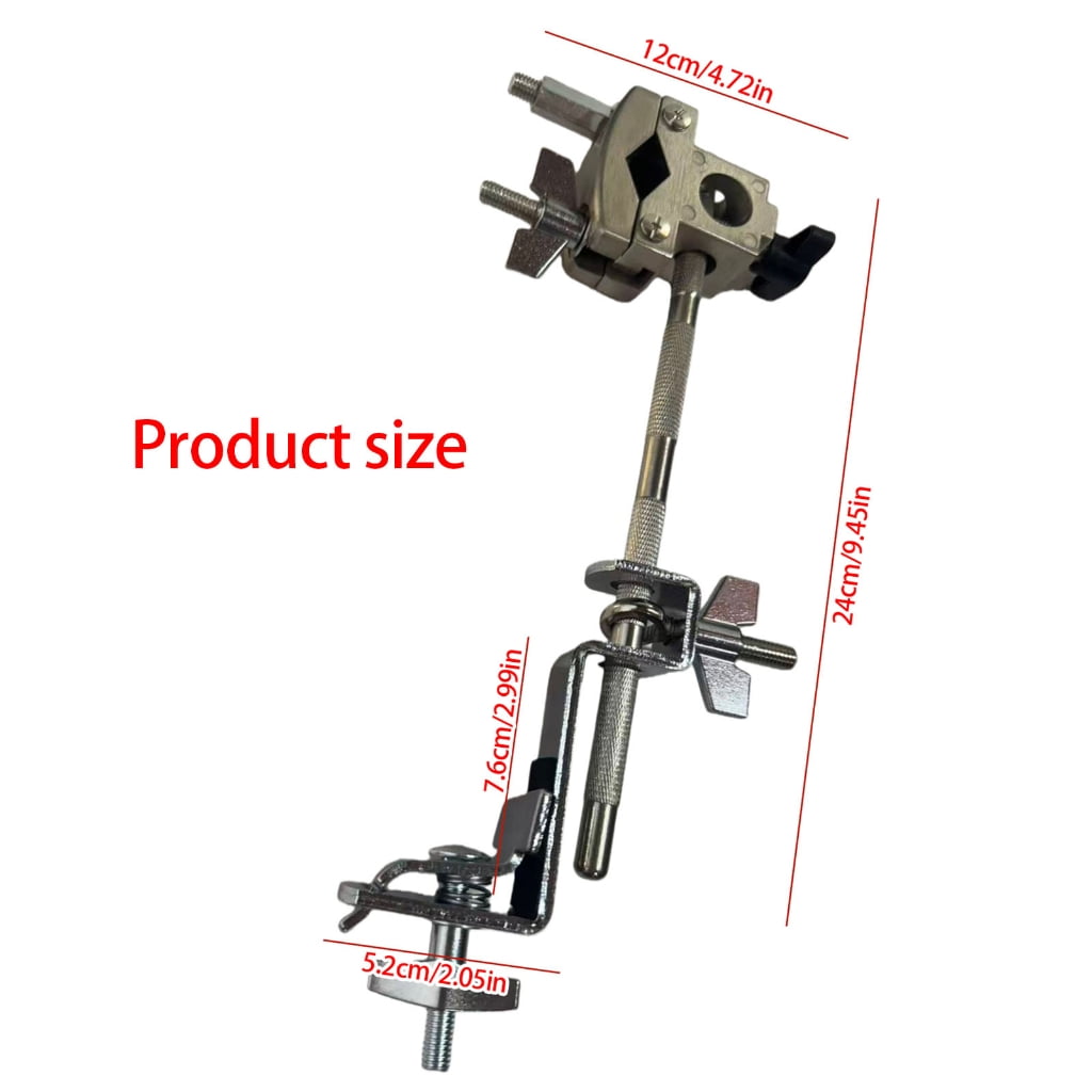 MOMOJIA Drum Pedal Connector Shaft Mounting Rod Zinc Alloy Texture Suitable for Seamless