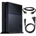 thumbnail image 1 of Sony PlayStation 4 (PS4) – 500 GB Jet Black Console ONLY (No Controller) – Used, Good Condition, 1 of 5