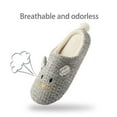 thumbnail image 4 of Women cute Animal Slippers For Women Plush memory Foam House Slipers Winter Indoor Home Shoals Warm Slides For Women No Slip Slides For Woman Ladies, 4 of 7