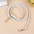 thumbnail image 5 of Eease Adjustable PU Shoulder Bag Strap with Golden Buckle - White, 5 of 5