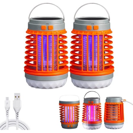 Buzz Blast Pro  Electrizap Gets Rid of Mosquitoes  Solar and USB Charging  Buzz Blast Pro Portable Mosquito Zapper for Outdoor and Indoor