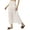White, variant on Moomaya Women Solid Viscose Rayon Casual Skirt, High Waist Smocked Midi Skirt