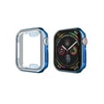 thumbnail image 1 of Étui Compatible avec Apple i Watch Series 1/2/3/4/44 avec Protecteur d'Écran en Verre Trempé Intégré - Étui Rigide Tout Autour en PC, Couverture Protectrice Intégrale (Bleu) 44 mm, 1 of 6