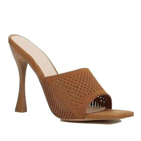 

High Heels Summer High Heel Fashion Open Toe Outwear Thin High Heel Sandals Women