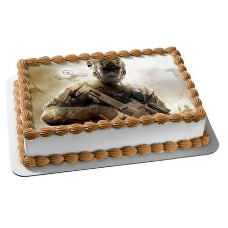Call Of Duty Black Ops 2 Alex Mason Edible Cake Topper Image