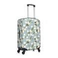 thumbnail image 3 of Haiem Tulips Flowers Luggage Cover Printed Suitcase Covers for Luggage Elastic Washable Suitcase Protector Fits 18-32 Inch Luggage-Large, 3 of 9