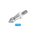 thumbnail image 3 of Unique Bargains 1/4 Inch Thread Tripod Spike Mount Adapter, Silver, 3 Pack, 3 of 6