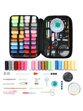 TSV Sewing Kit for Adults and Kids, Beginner Friendly Needle and Thread Kit w/Multiple Color, Basic Emergency Sewing Repair Kit for Home, Travel, Beginner Small Sewing Kit