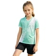 thumbnail image 4 of LIIPEE Summer Outfits For Boys Athleisure Fashion Graphic Short Sleeve Tees Solid Color Shorts 2 Piece Set Kids Quick Drying Breathable Sports Outfit Sets,5-6 Years, 4 of 6