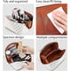 thumbnail image 4 of Large Capacity Travel Cosmetic Bag - Portable Makeup Bags for Women Travel Toiletry Bag Waterproof Leather Checkered Makeup Organizer Bag, Roomy Cosme, 4 of 4