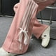thumbnail image 3 of WILLBEST Pantalones Casuales elegantes para Mujer, con Pierna Ancha, Cintura Suelta y Bolsillos, Rectos y de Cintura Alta para Mayor Comodidad Diaria. Mediana, 3 of 4