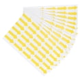 thumbnail image 1 of Etiqueta de sticker de flecha pequeña Uxcell 1.2'' x 0.5'' 10 hojas adhesivas de señalización de codificación de color Amarillo, 1 of 5