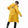 thumbnail image 2 of Long Poncho Imperméable en PU Unisexe Adulte Double Couche Extérieur pour une Personne, 2 of 6