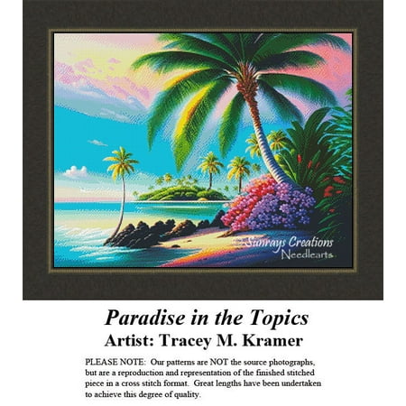 Women in Cross Stitch Patterns | Paradise in the Tropics (Pattern Only You Provide The Floss and Fabric) Women in Cross Stitch Patterns | Paradise in the Tropics (Pattern Only You Provide The Floss and Fabric)