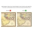thumbnail image 3 of HISTORIX 1852 Persia and Arabia Middle East Map Vintage Poster Wall Art Print, 24 x 30 Inch, 3 of 6