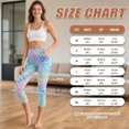 thumbnail image 7 of HELLHERO Fish Scale Printed Yoga Leggings for Women Athletic Workout Leggings High Waisted Yoga Pants for Sports Gym, XL, 7 of 7