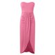 thumbnail image 5 of Vestido informal de playa sin mangas y cuello redondo holgado para mujer - Poliéster, ligero para vacaciones/uso diario, 5 of 5